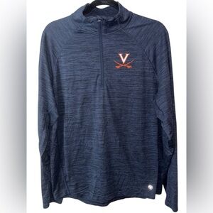 ’47 Brand LIG Virginia Cavaliers Men’s Large Quarter Zip Pullover